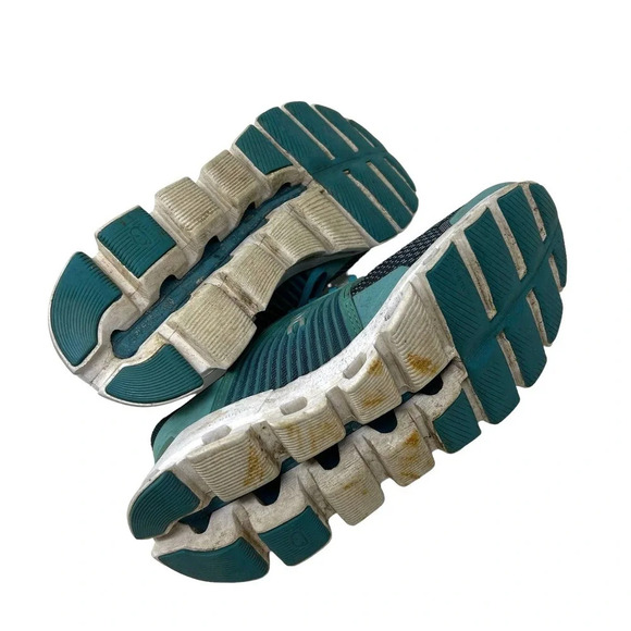 On Running Cloudswift Running Shoe In Teal/ Storm Women's Size 9 - Picture 7 of 8